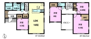 千葉市若葉区北大宮台　新築戸建